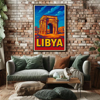 Libya Ancient Ruins Poster
