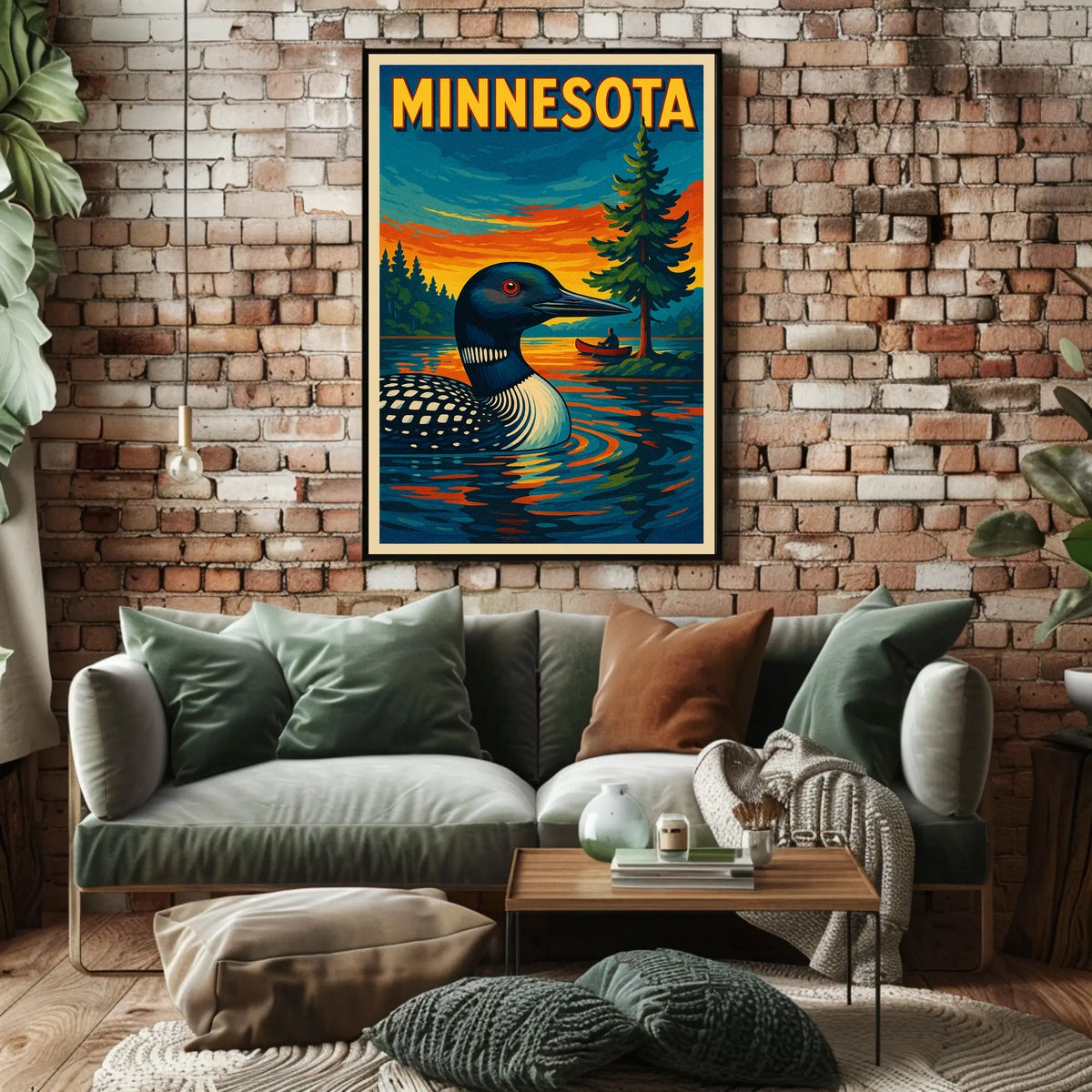 Minnesota Wilderness Poster
