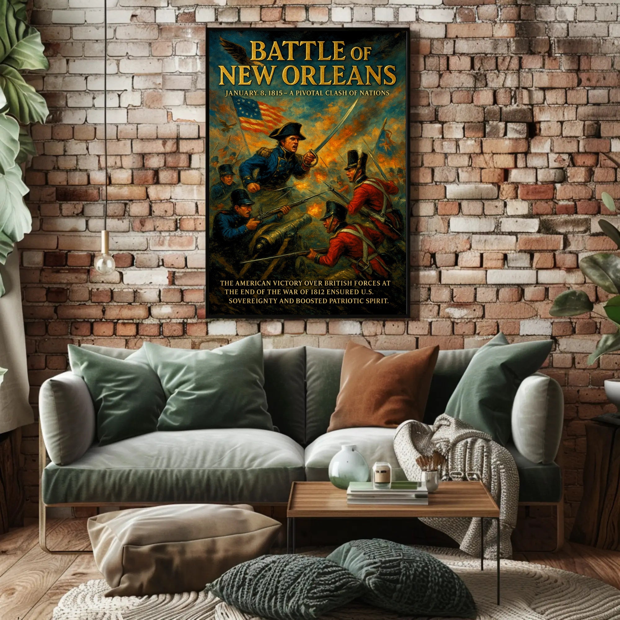 Battle of New Orleans Poster PosterGoat