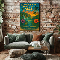 Experience the Magic of Maui Poster