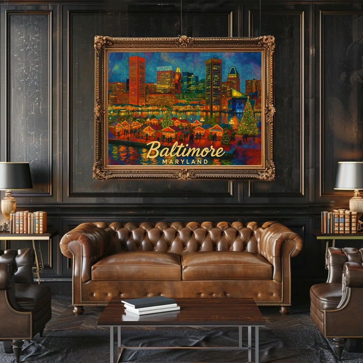 Baltimore Holiday Market Poster