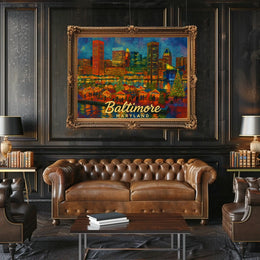 Baltimore Holiday Market Poster