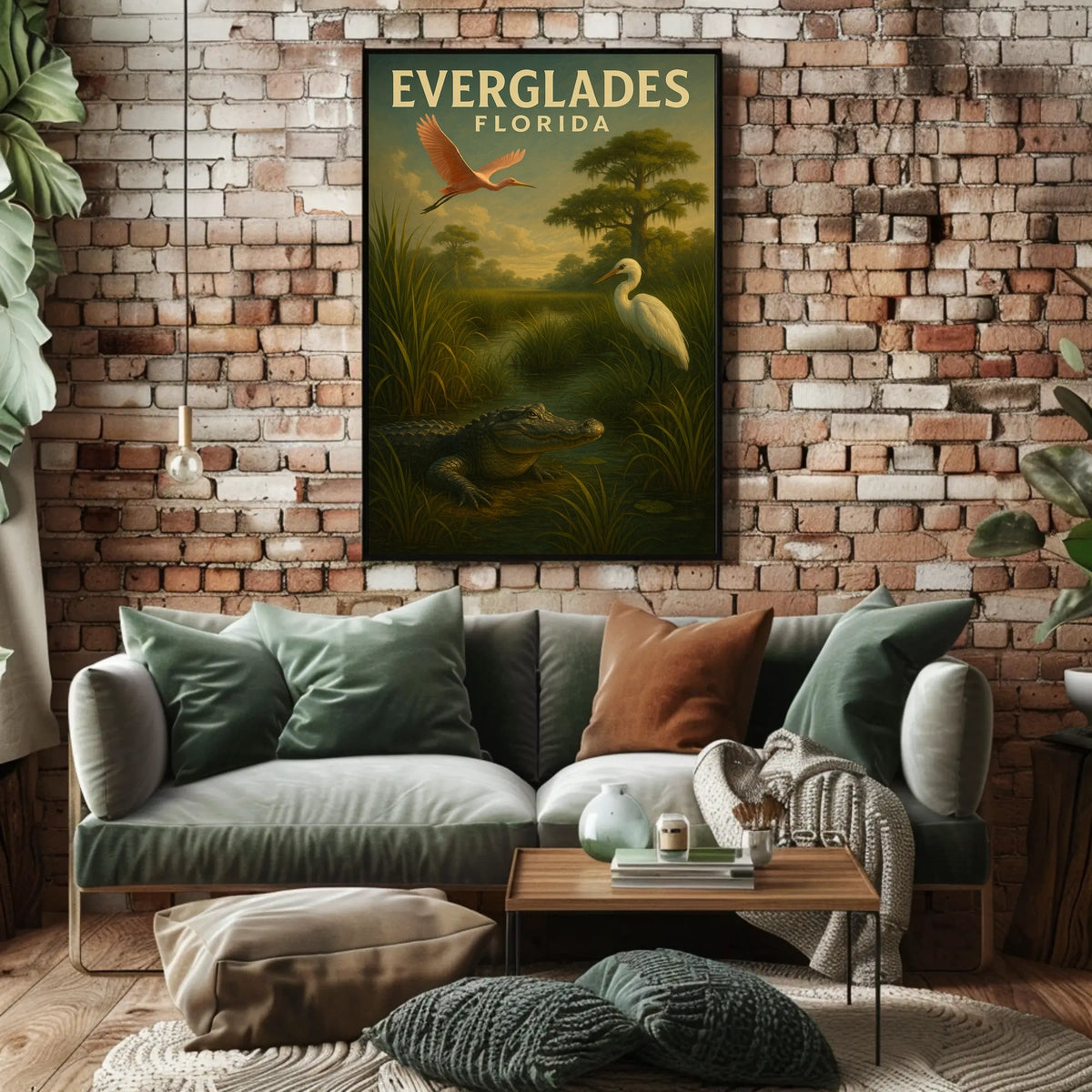 Everglades Wildlife Poster