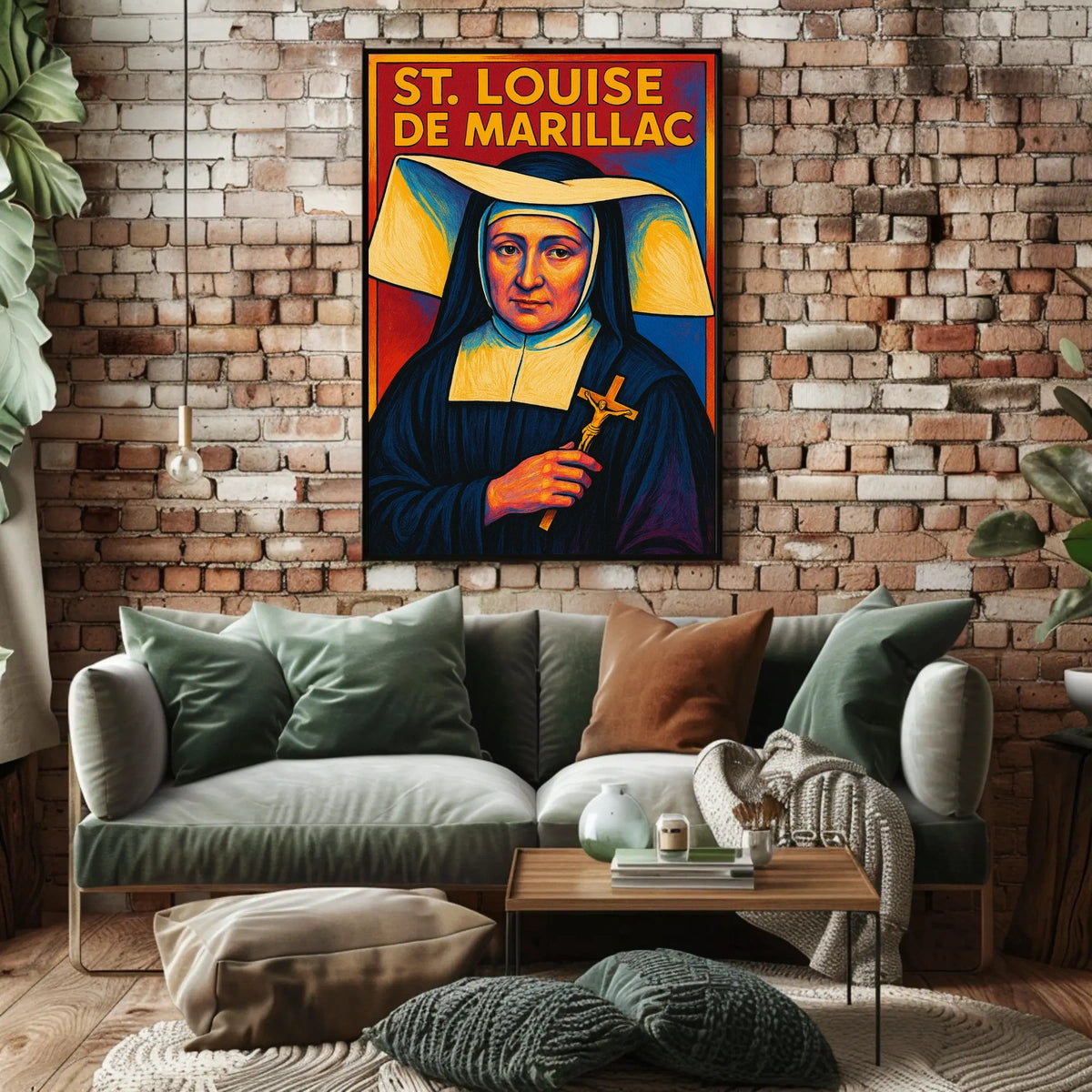 St. Louise de Marillac Poster