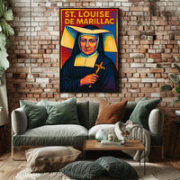 St. Louise de Marillac Poster
