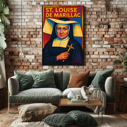 St. Louise de Marillac Poster