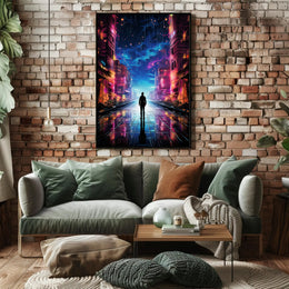 Neon City Dreams Poster