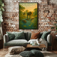Okavango Opulence Poster