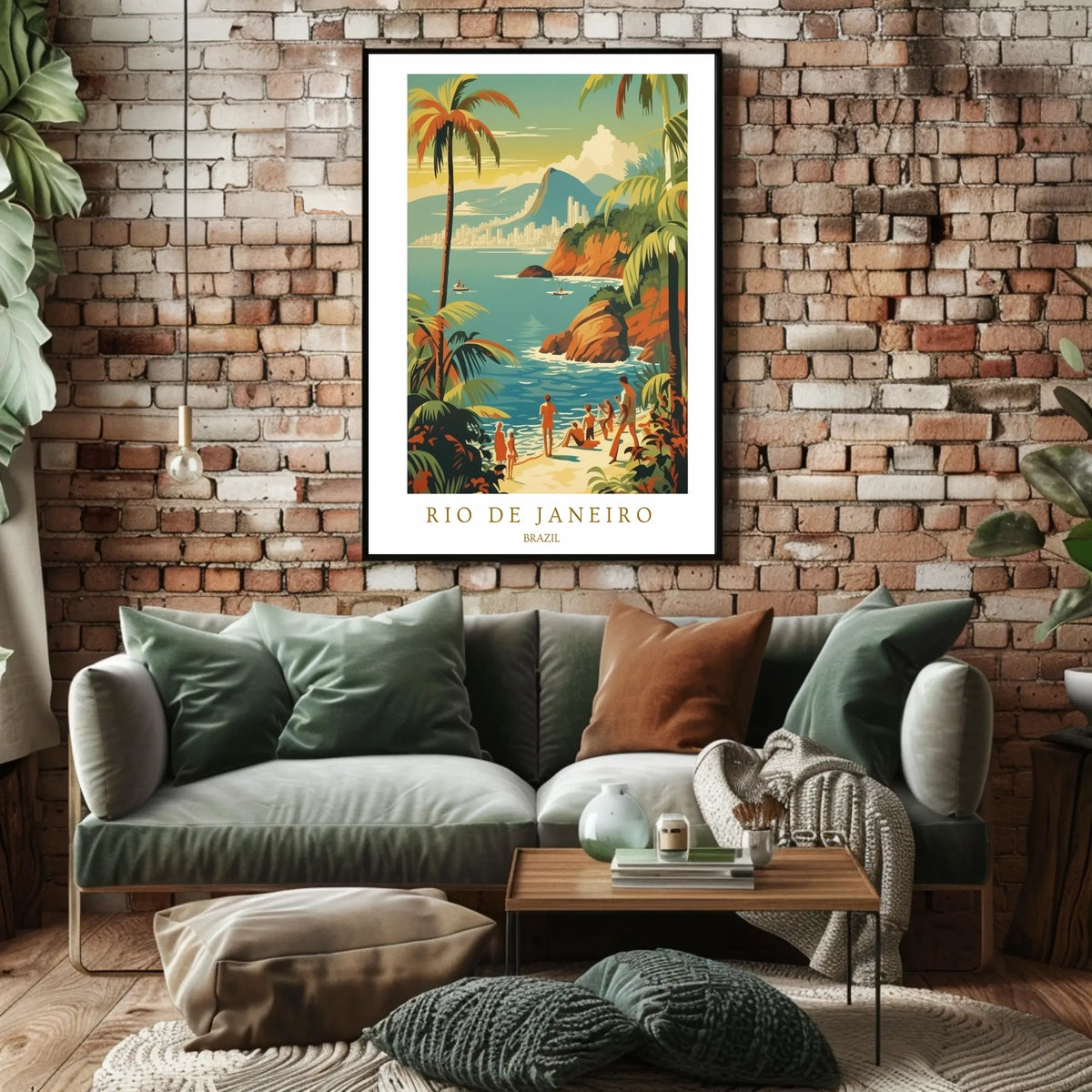 Rio De Janeiro A Tropical Escape Poster
