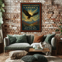 Land of the Free, Home of the Brave Poster