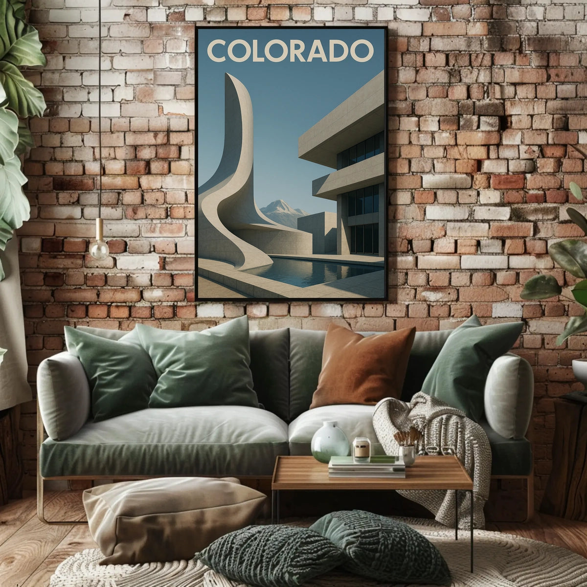 Modern Architecture In Colorado Modern Poster