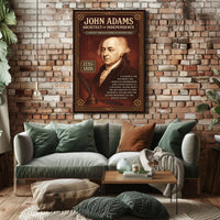 John Adams 2nd President Poster PosterGoat