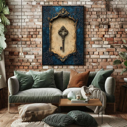 The Ornate Key Poster