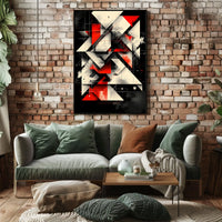 Geometric Abstraction Abstract Poster