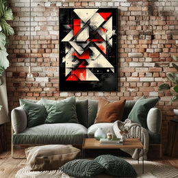 Geometric Abstraction Abstract Poster
