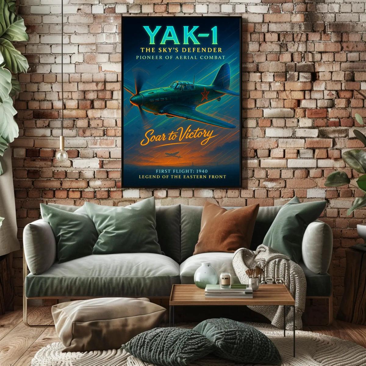Yak-1 The Skys Defender Poster