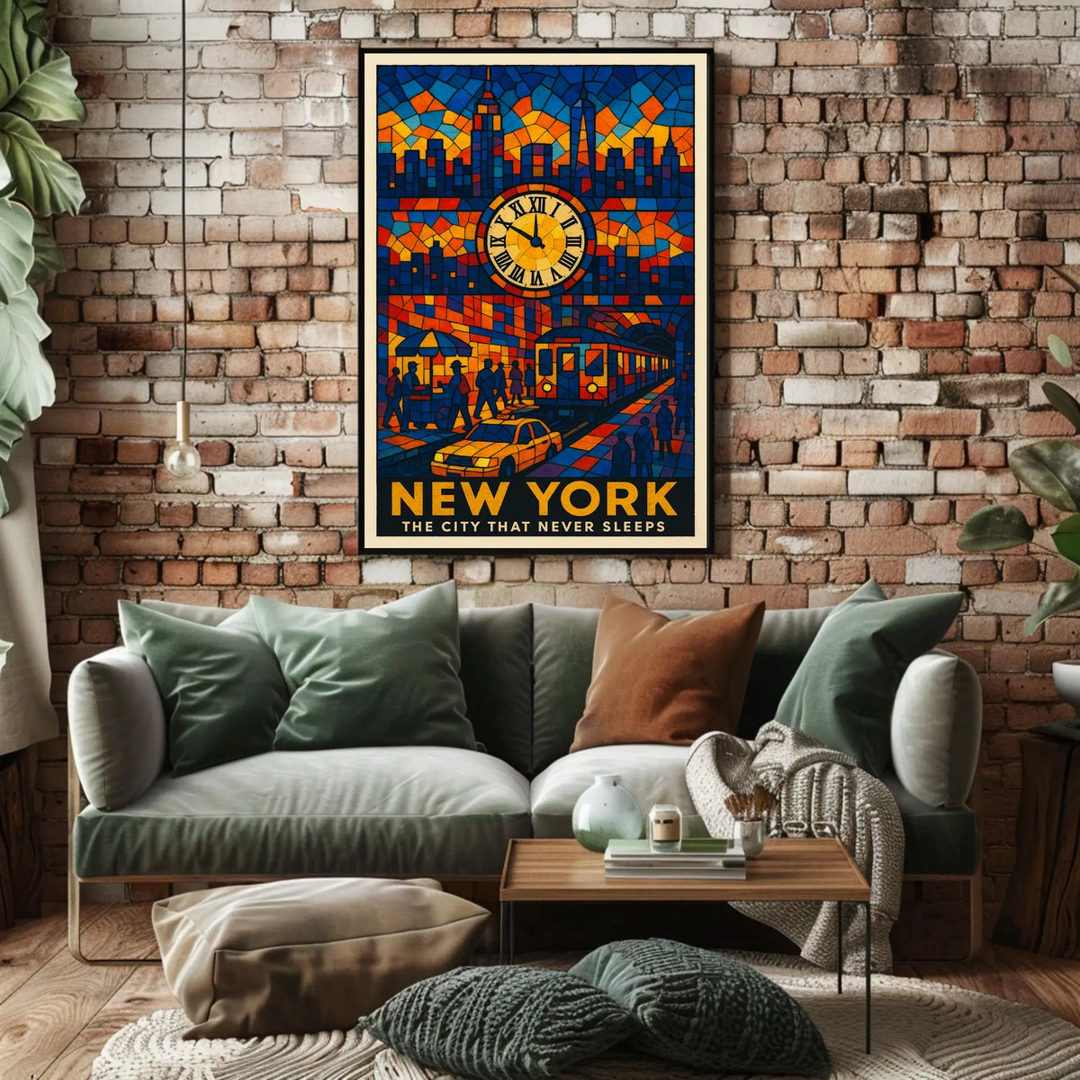 New York The City That Never Sleeps Poster