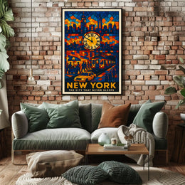 New York The City That Never Sleeps Poster