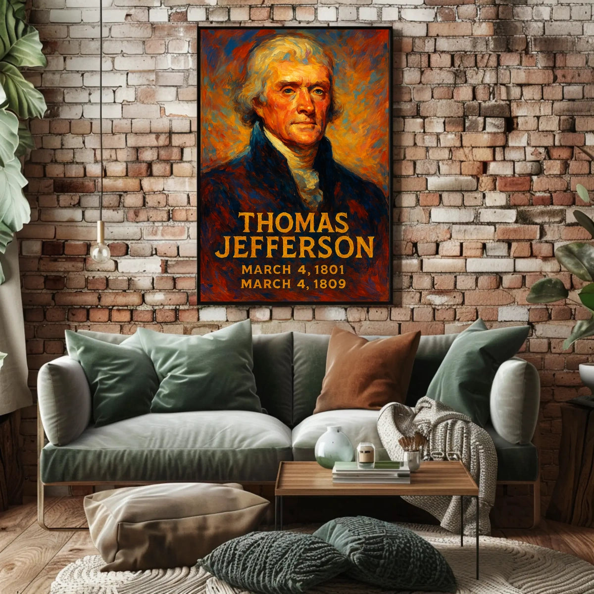 Thomas Jefferson 3Rd President Poster
