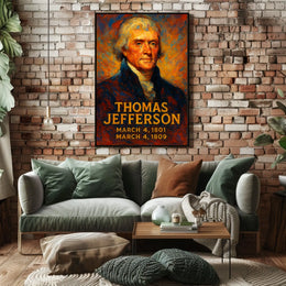 Thomas Jefferson 3Rd President Poster