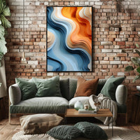 Flowing Colors Poster PosterGoat