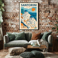 Santorini  Greece Poster PosterGoat