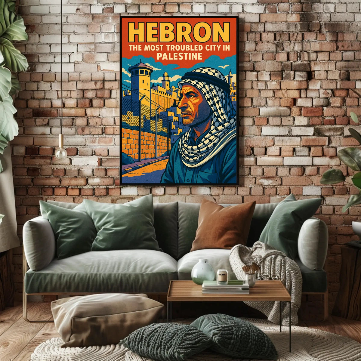 Hebron The Most Troubled City in Palestine Poster