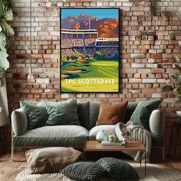 TPC Scottsdale Golf Course Poster