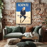 Norway So Easy Poster