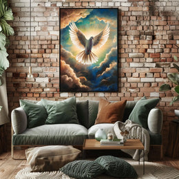 Ascending Dove Poster