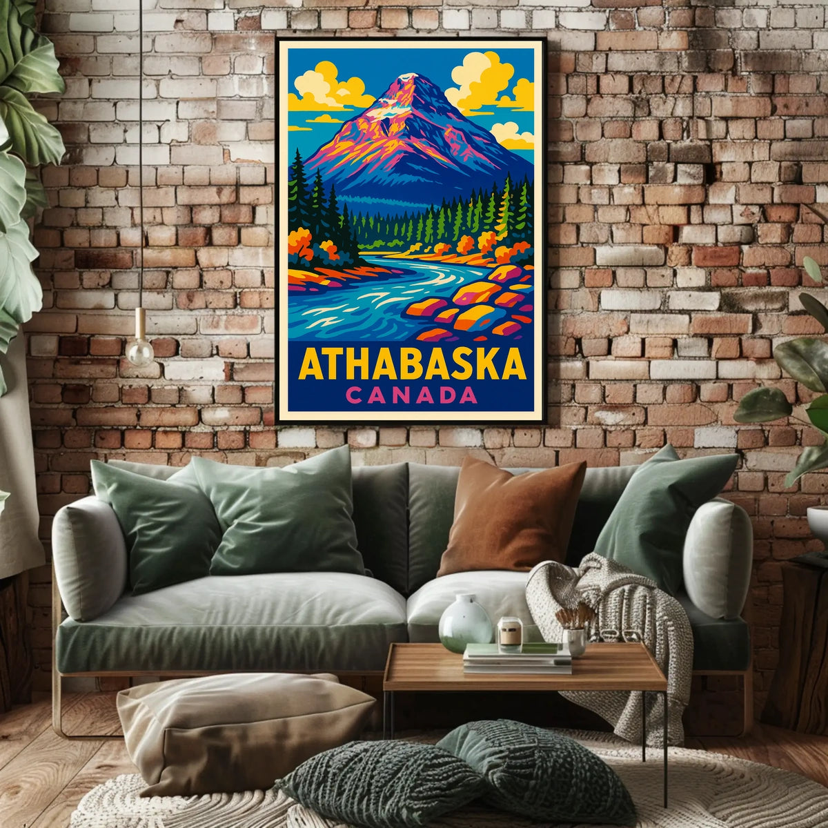 Athabaska, Canada Poster
