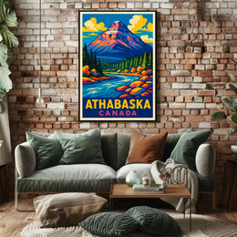 Athabaska, Canada Poster