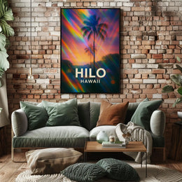 Hilo Hawaii Scenery Photography Realism Wanderlust Poster
