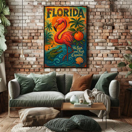 Florida The Sun and Fun Capital Poster