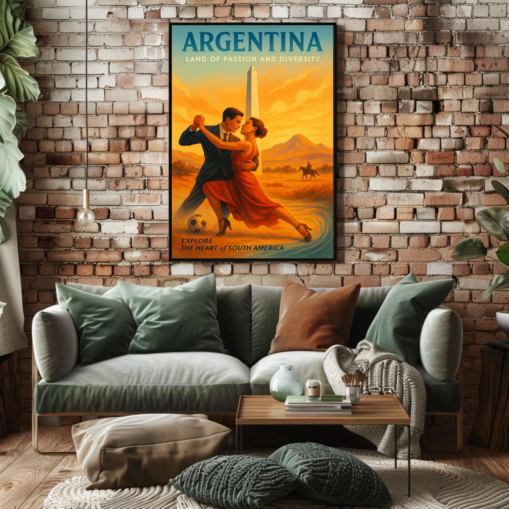Argentina Tango Dance Passion Cultural or Heritage Poster