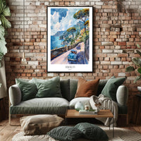 Amalfi Coast Adventure Poster PosterGoat