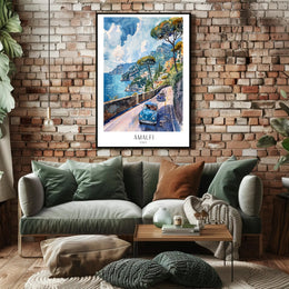 Amalfi Coast Adventure Poster PosterGoat