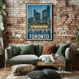 Toronto Winter Wonderland Poster