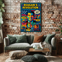 Reagan's Revolution Poster PosterGoat