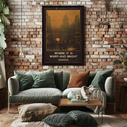 Warm and Bright Underground Poster PosterGoat