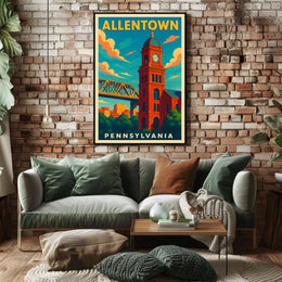Allentown, Pennsylvania Poster