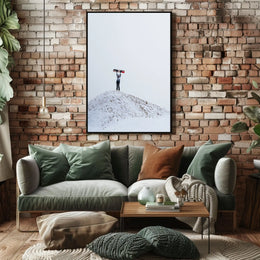 Triumph On The Snowy Hill Poster
