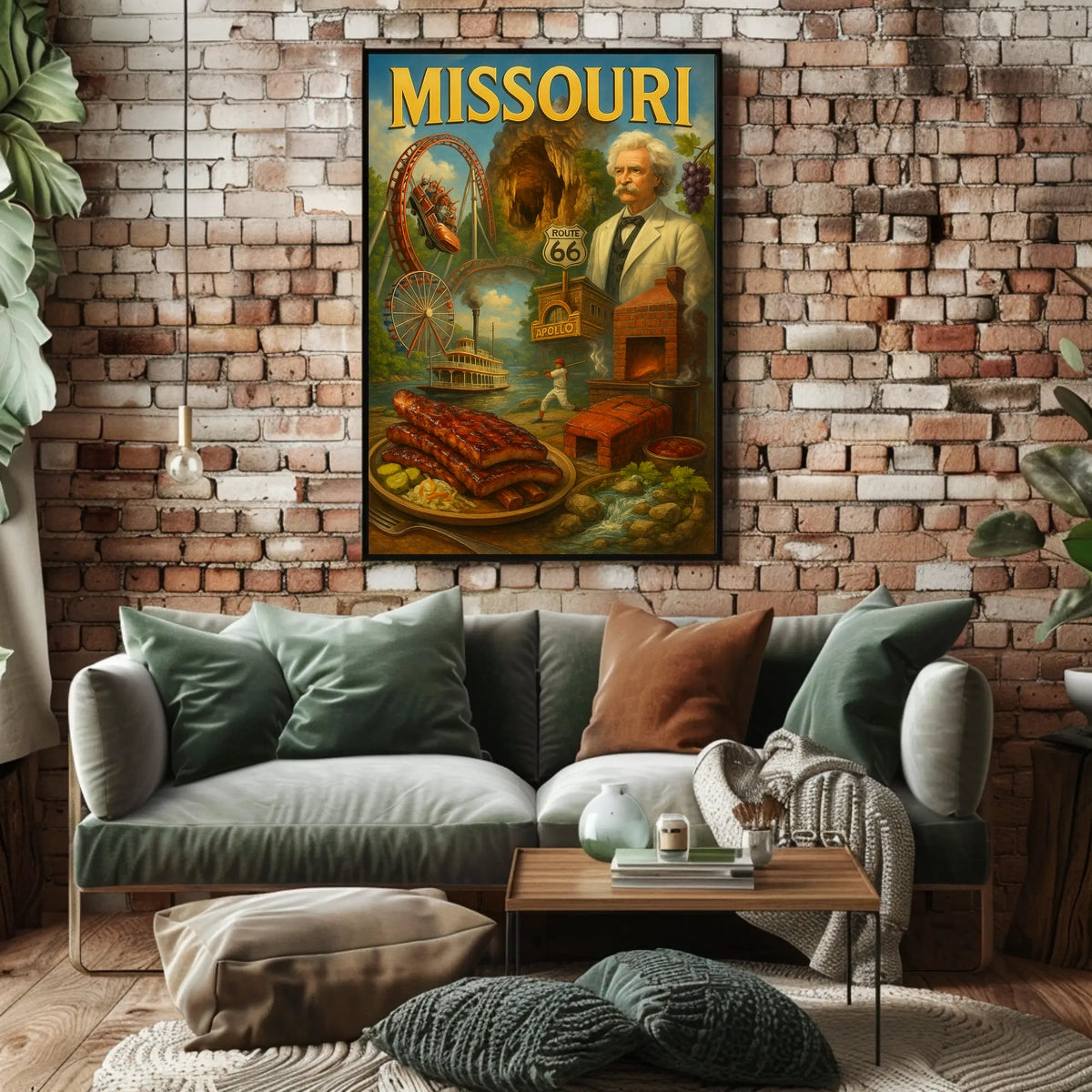 Missouri A Cultural Tapestry Poster