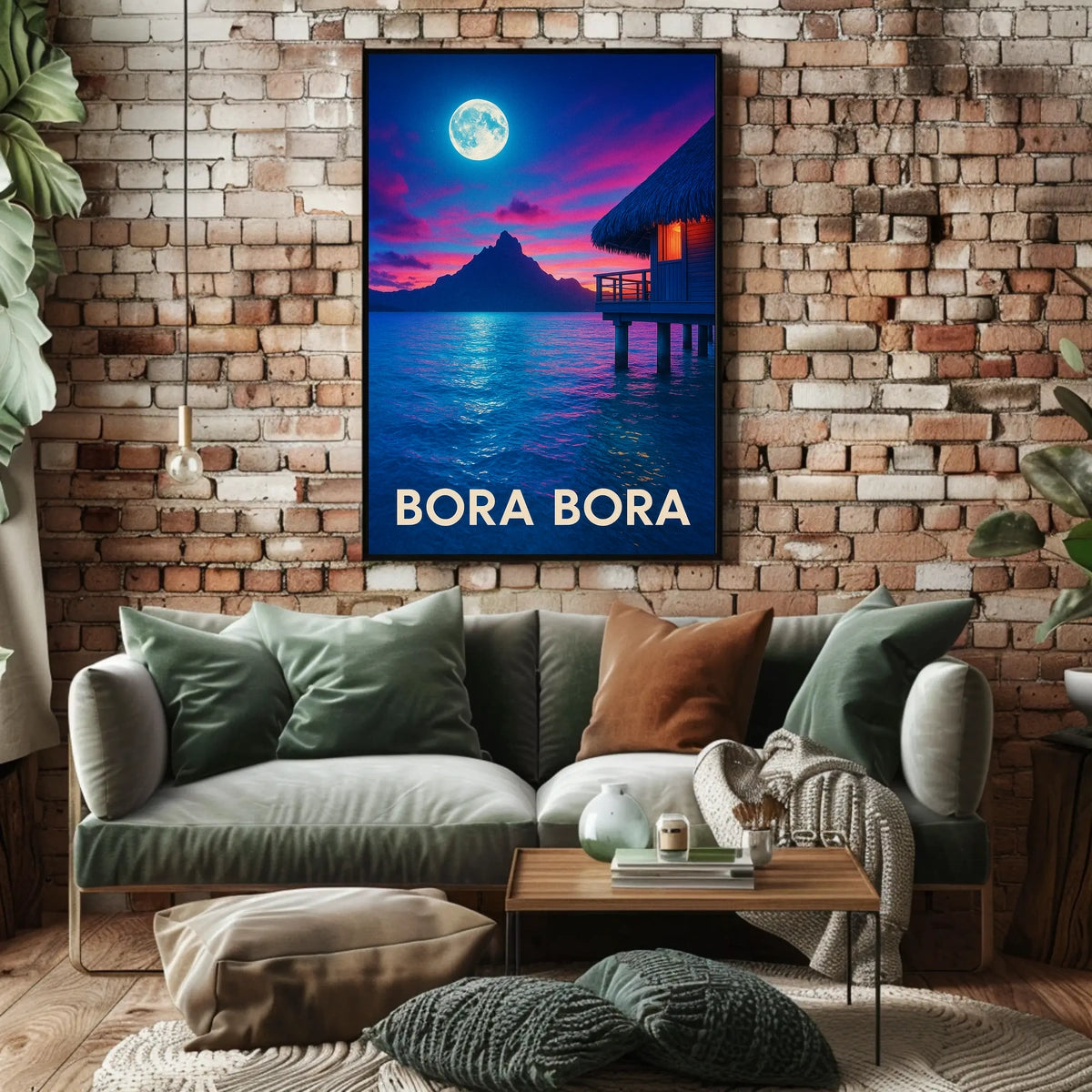Bora Bora Paradise Poster