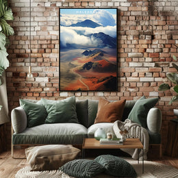 Haleakalā National Park Travel Poster Print