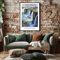 Majestic Argentina Poster PosterGoat