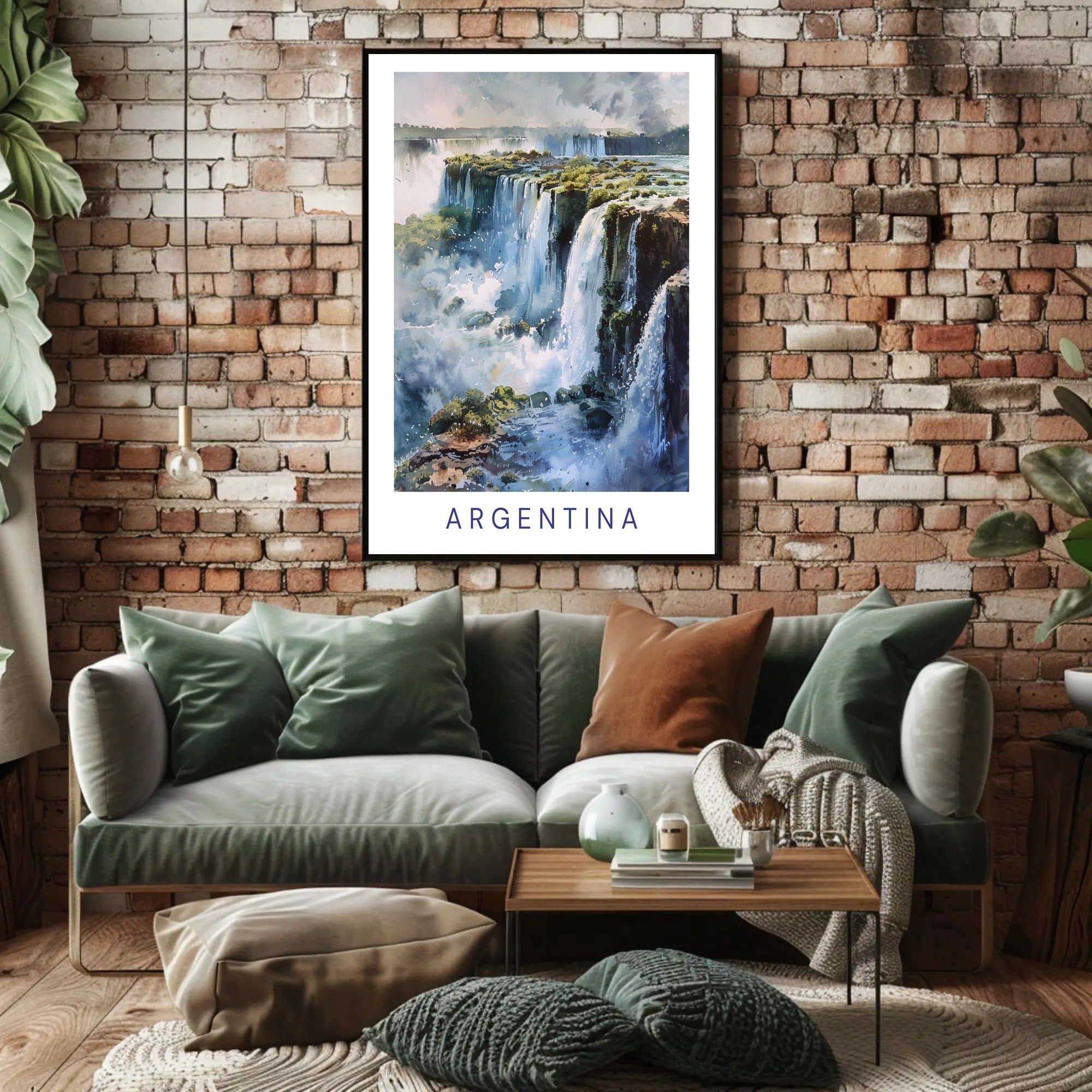 Majestic Argentina Poster PosterGoat