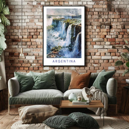 Majestic Argentina Poster PosterGoat
