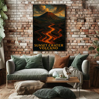 Sunset Crater Volcano Poster