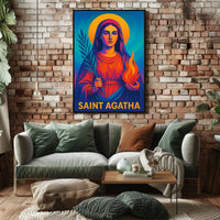 Saint Agatha Poster